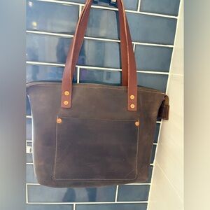 San Tan Leather Tote Bag